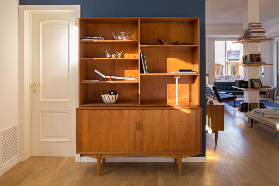 Sideboard with bookshelves – Borge Mogensen – cod. 1051 –