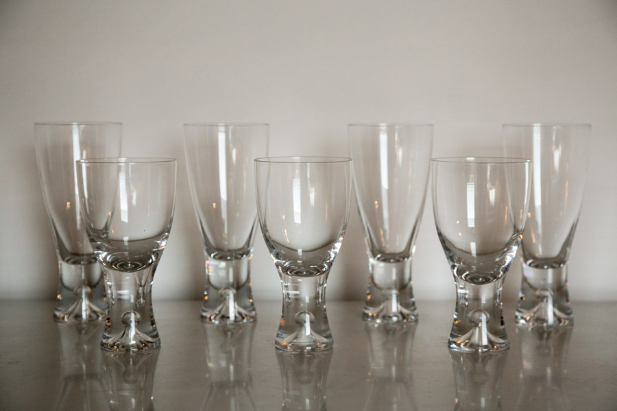 blown glass glasses - Tapio Wrirkalla -Ittala