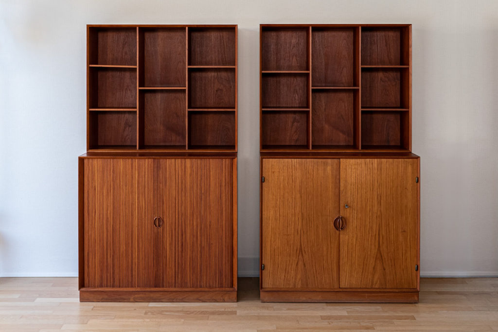 Coppia di cabinet con libreria – P.H. & O. M. N. – Cod. 1365 / 1366