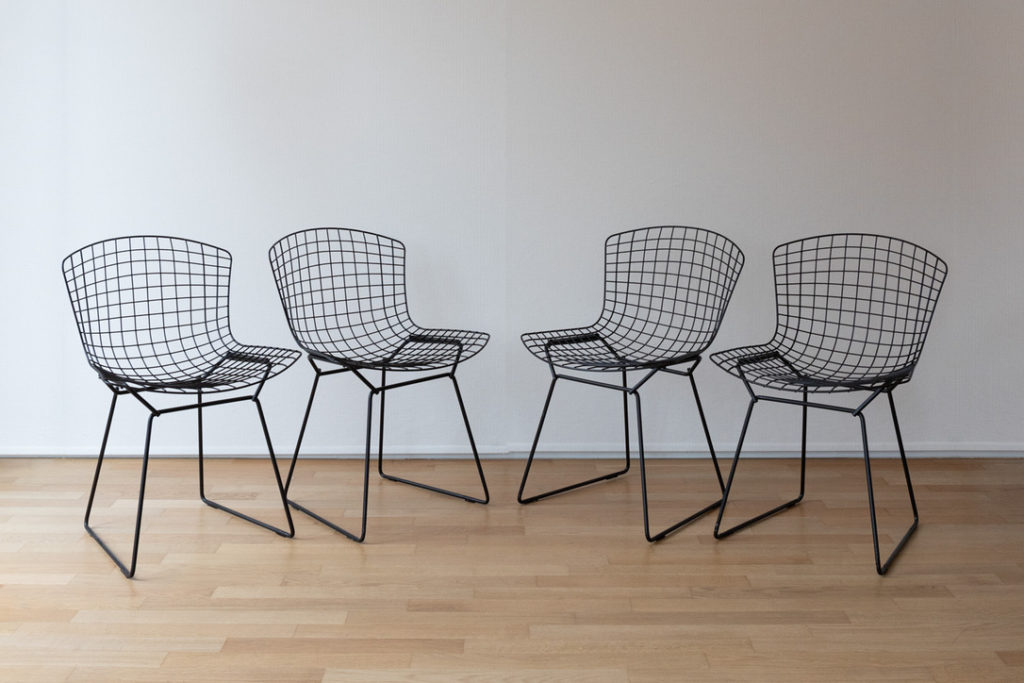 “Side chairs” by Harry Bertoia – Cod. 1280