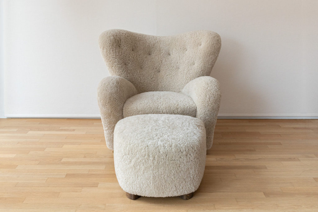 The Tired Man easy- chair by Lassen
