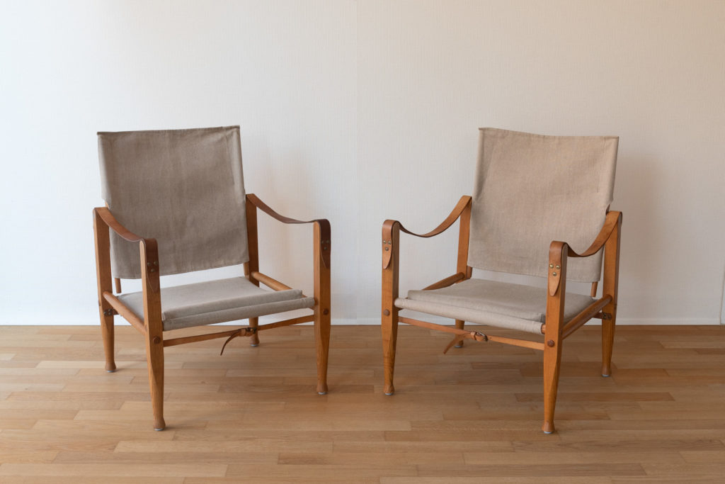 Safari-chairs by Kaare Klint – Cod. 1498