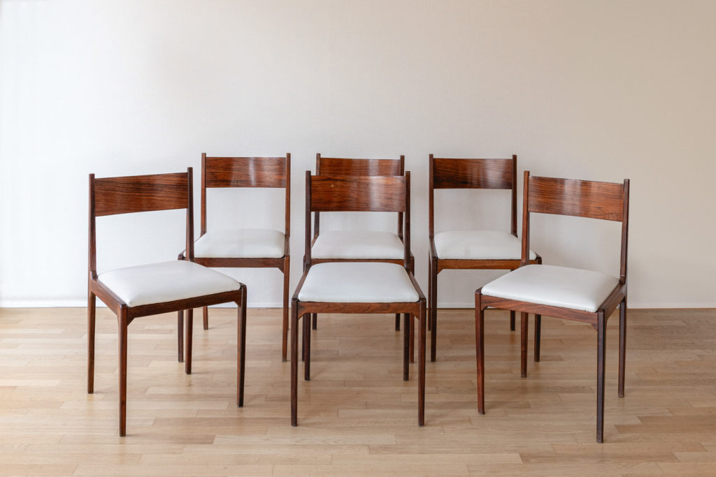 rosewood dining-chairs