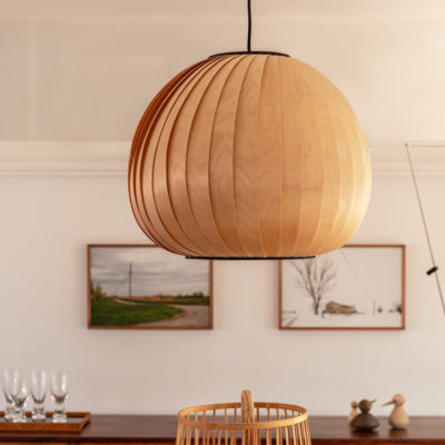 Lampadario in legno - Tom Rossau
